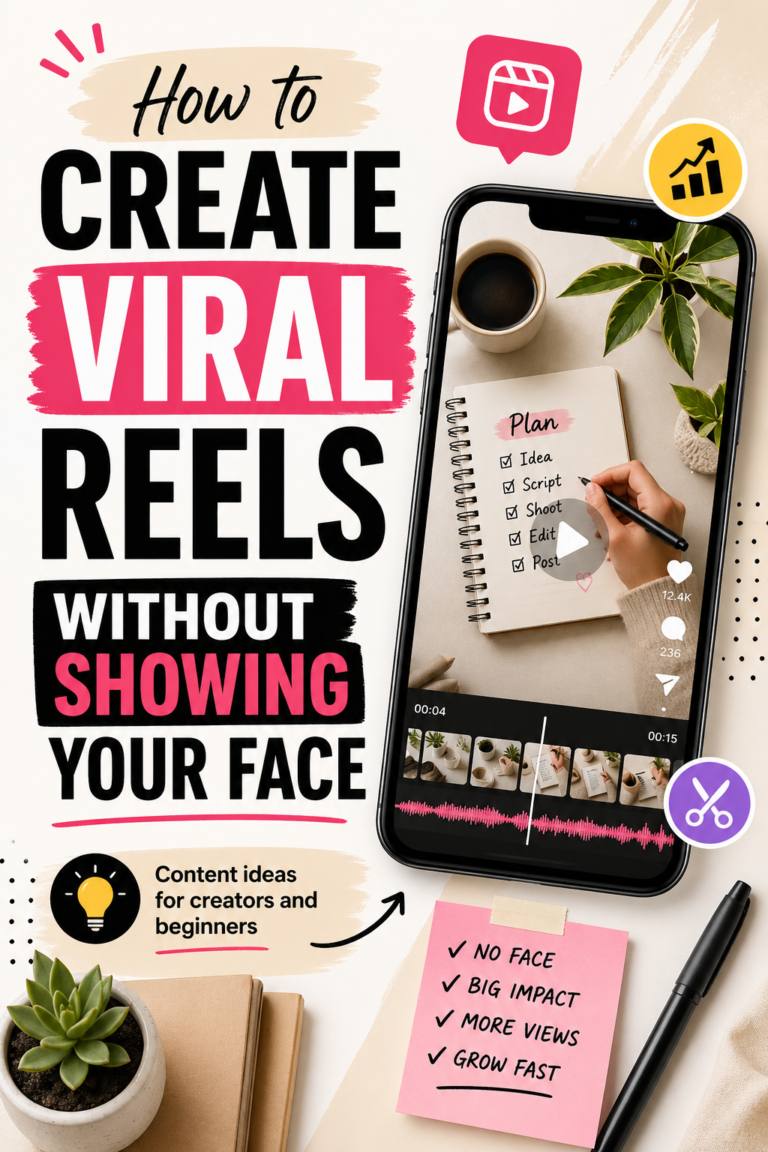 How to Create Viral Reels Without Showing Your Face
