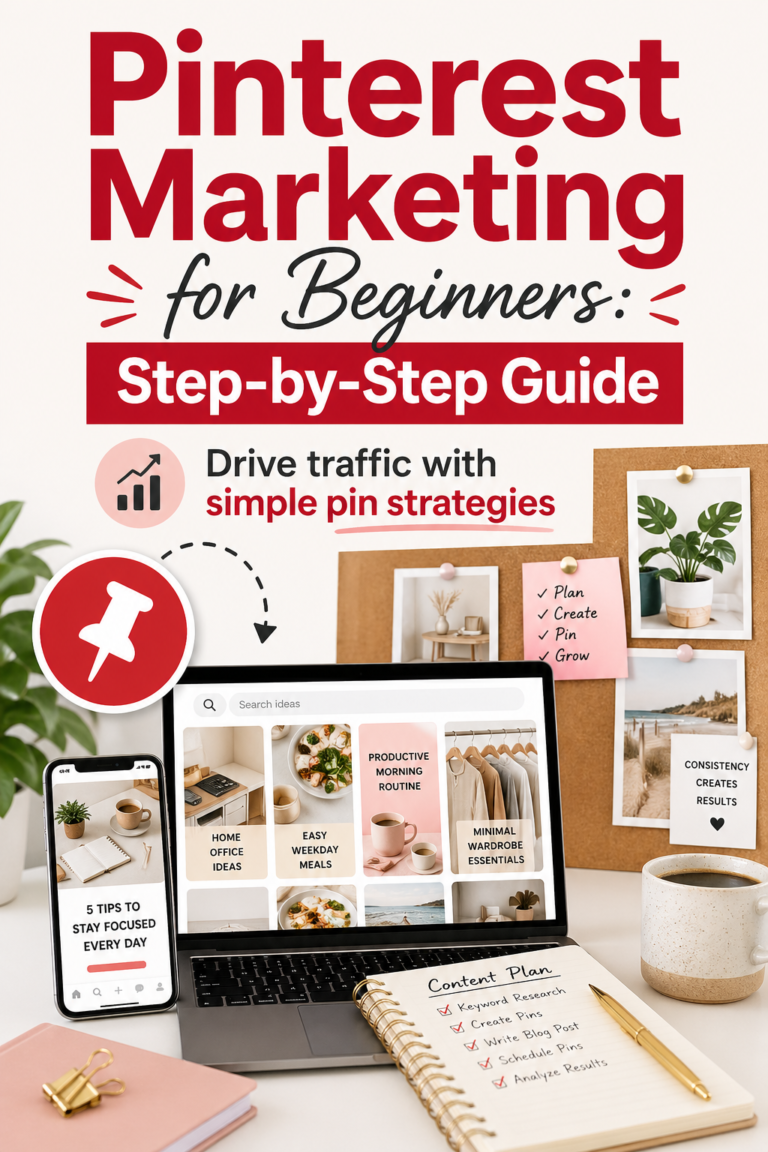 Pinterest Marketing for Beginners: Step-by-Step Guide