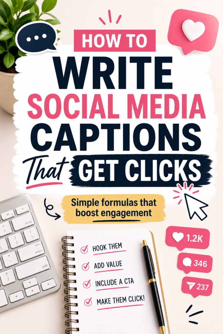 How to Write Social Media Captions That Get Clicks