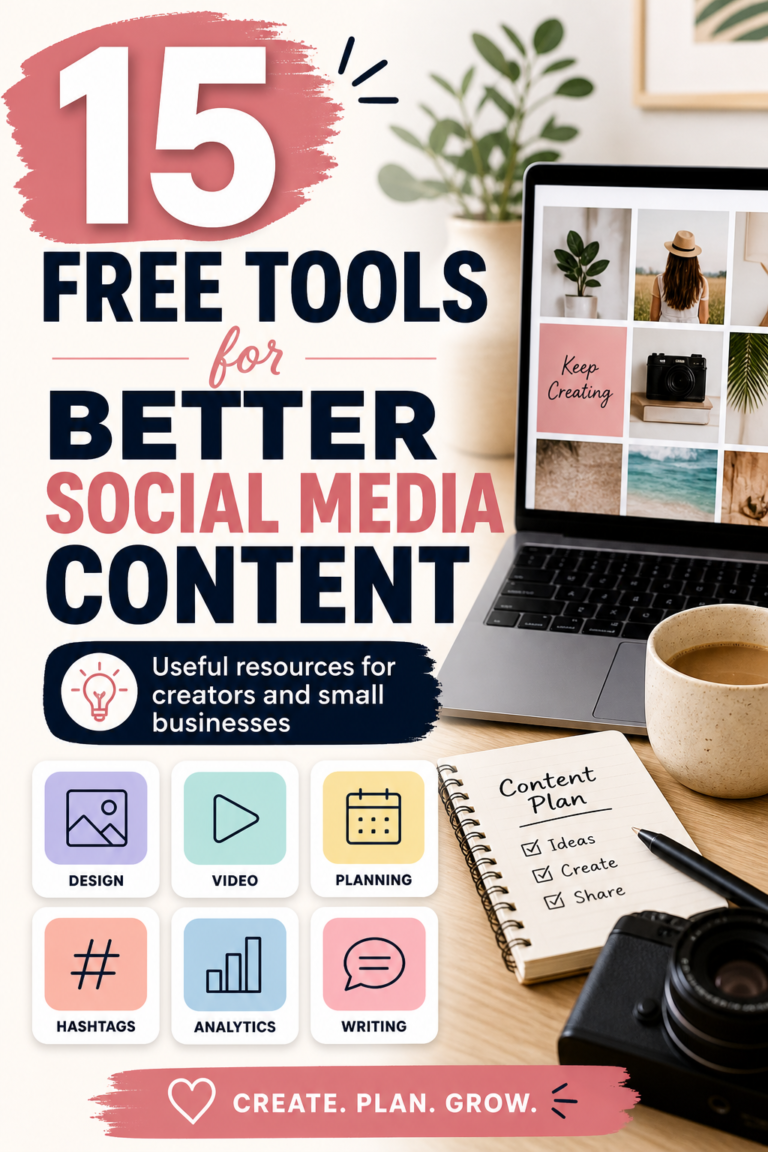 15 Free Tools for Better Social Media Content