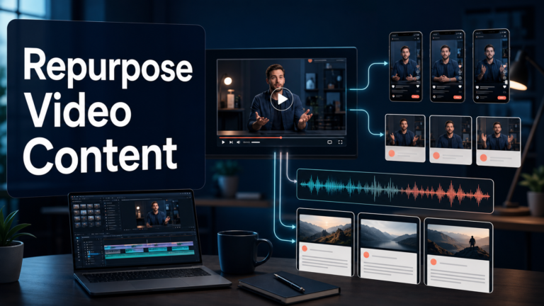 How to Repurpose One Long Video into a Week of Content