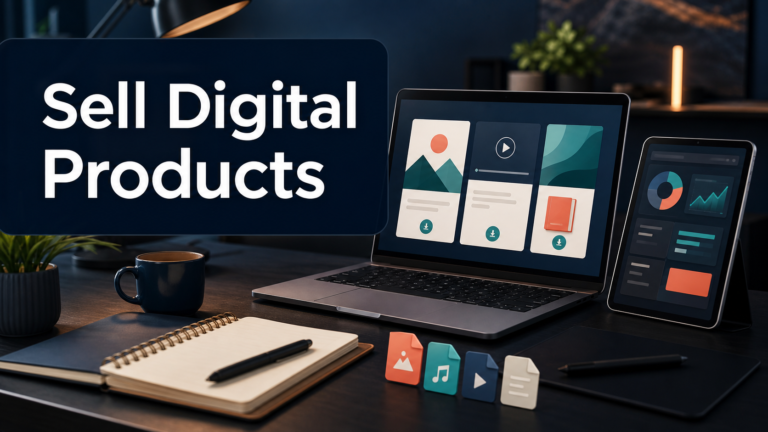 How to Create and Sell a Digital Product Online