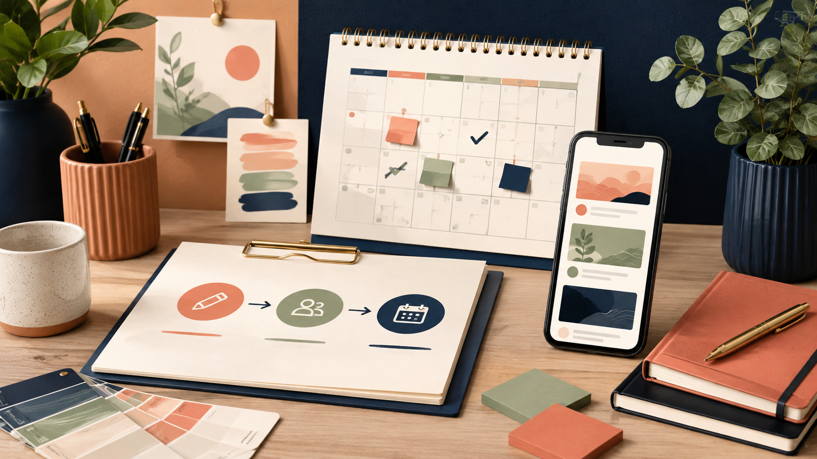 Social media content approval workflow for small teams